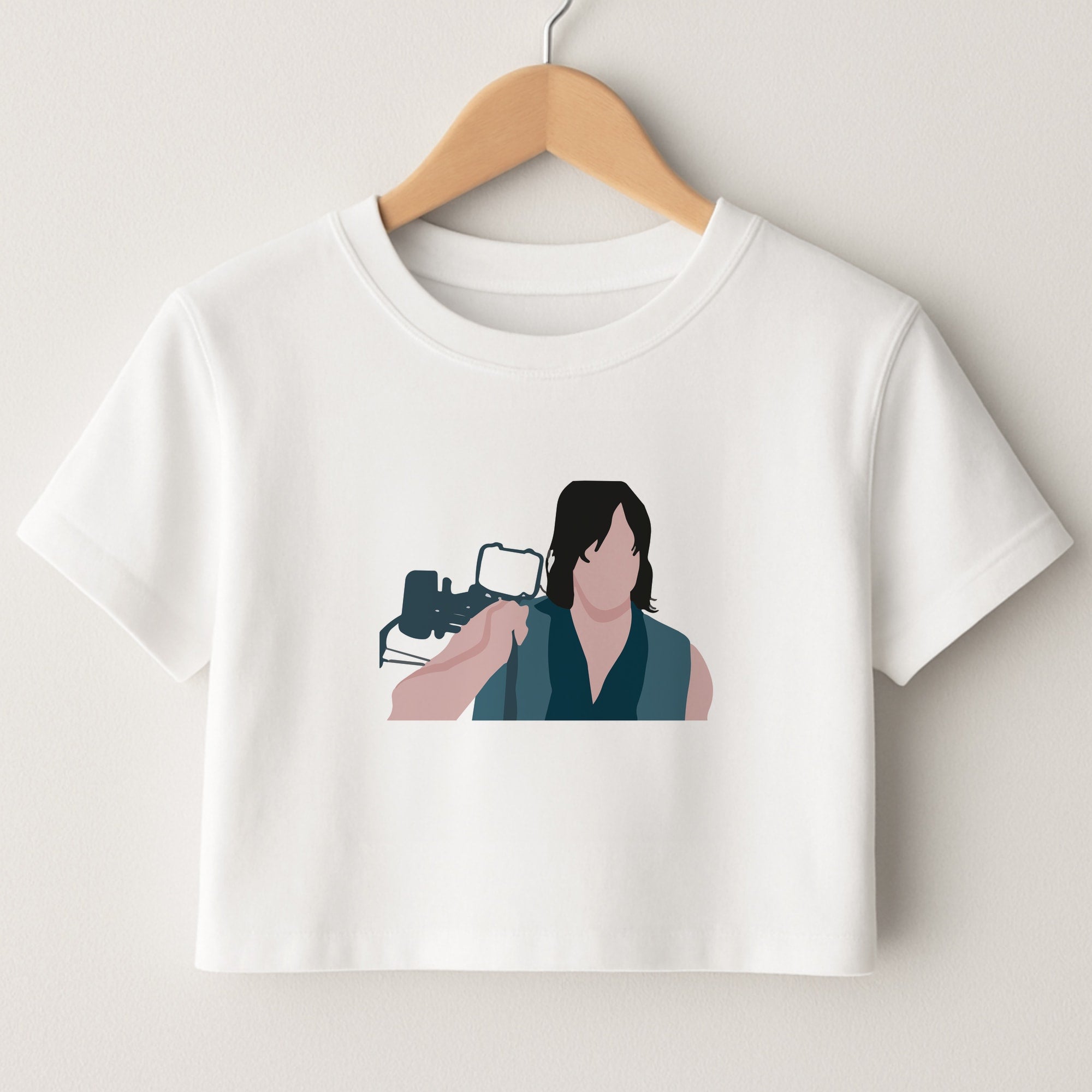 Daryl And His Crossbow - TWD Crop Top