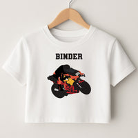 Binder - Motorbike Crop Top