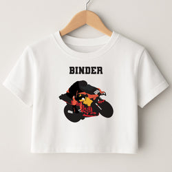 Binder - Motorbike Crop Top