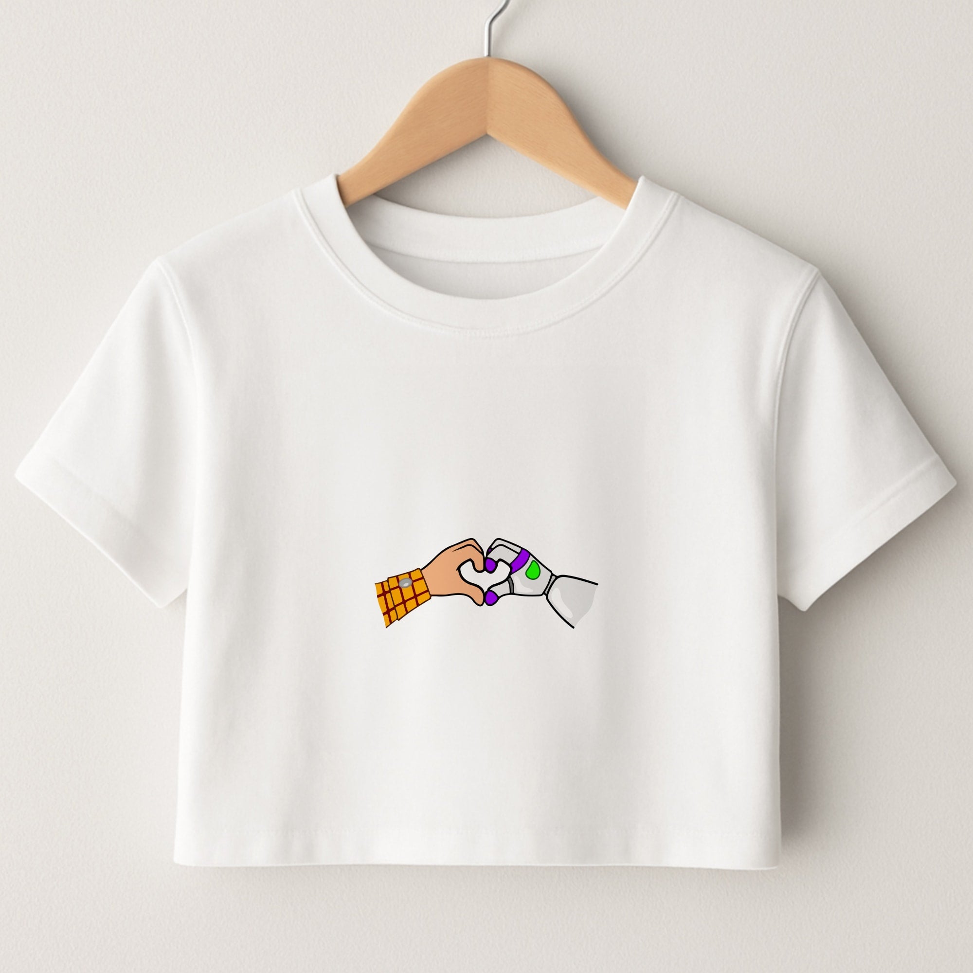 Woody And Buzz Love Crop Top