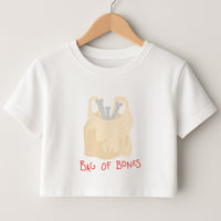Bag Of Bones - Halloween Crop Top