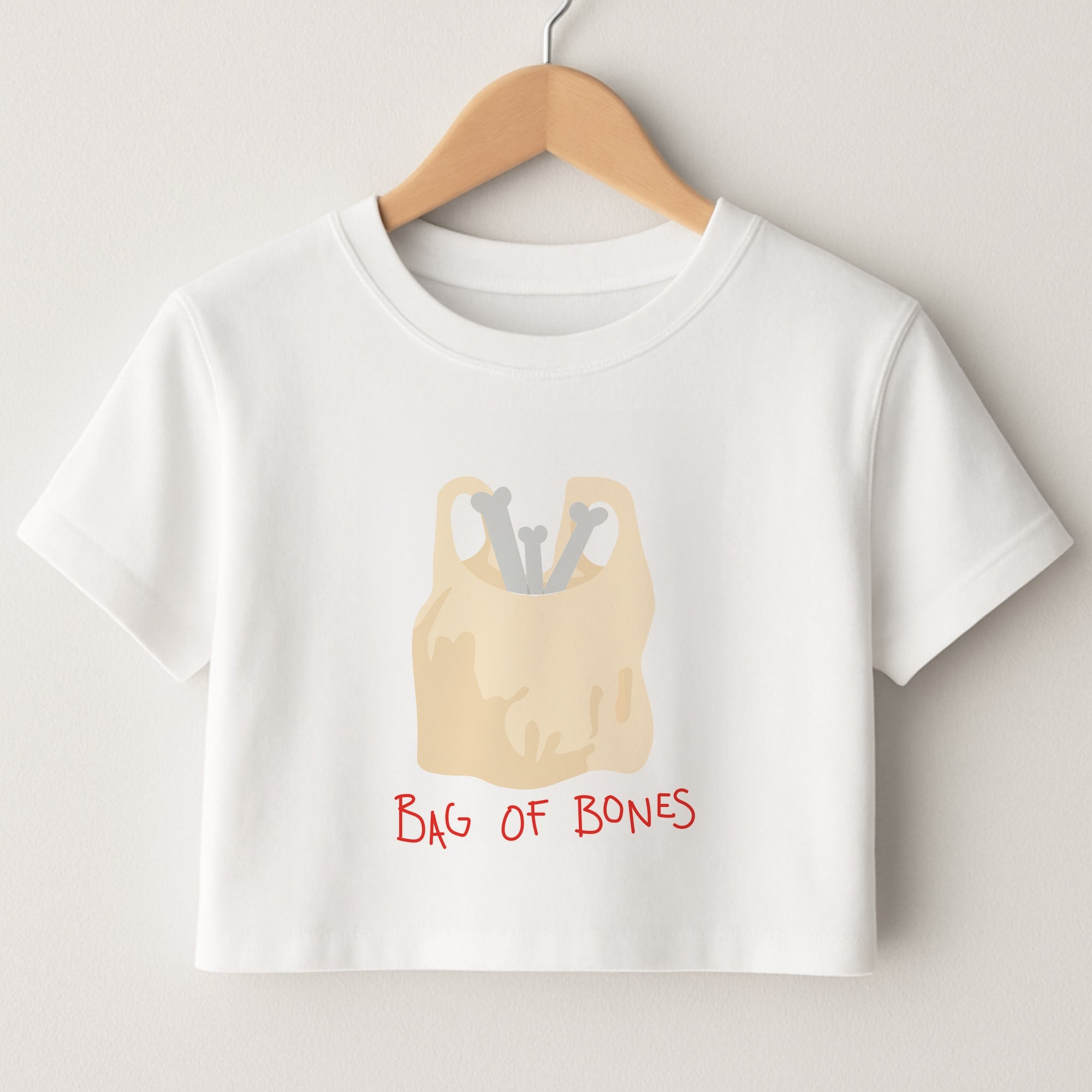 Bag Of Bones - Halloween Crop Top