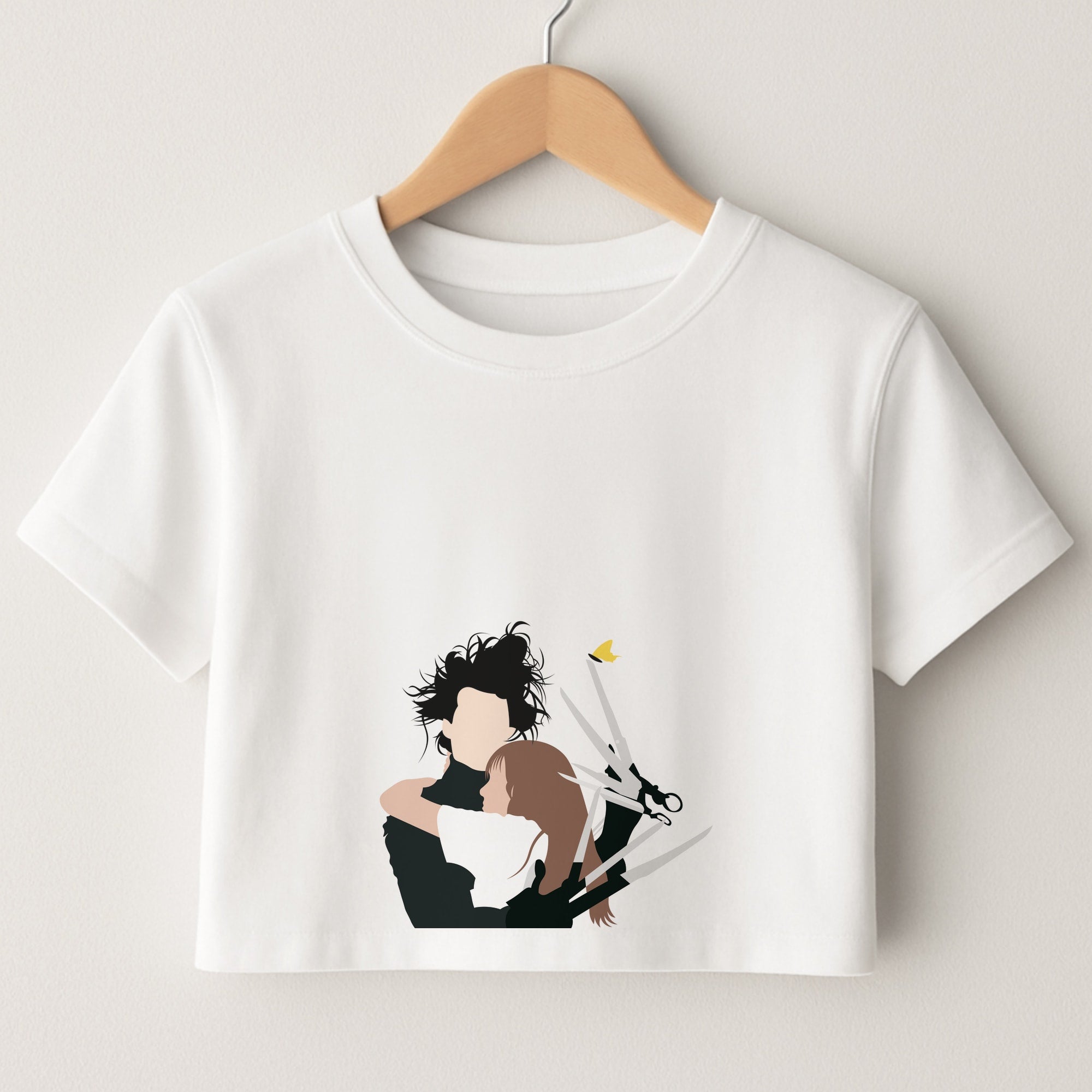 Edward And Kim -Scissorhands Crop Top