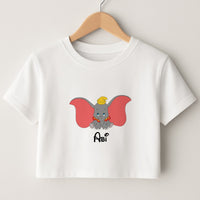 Dumbo - Personalised Fairytale Crop Top