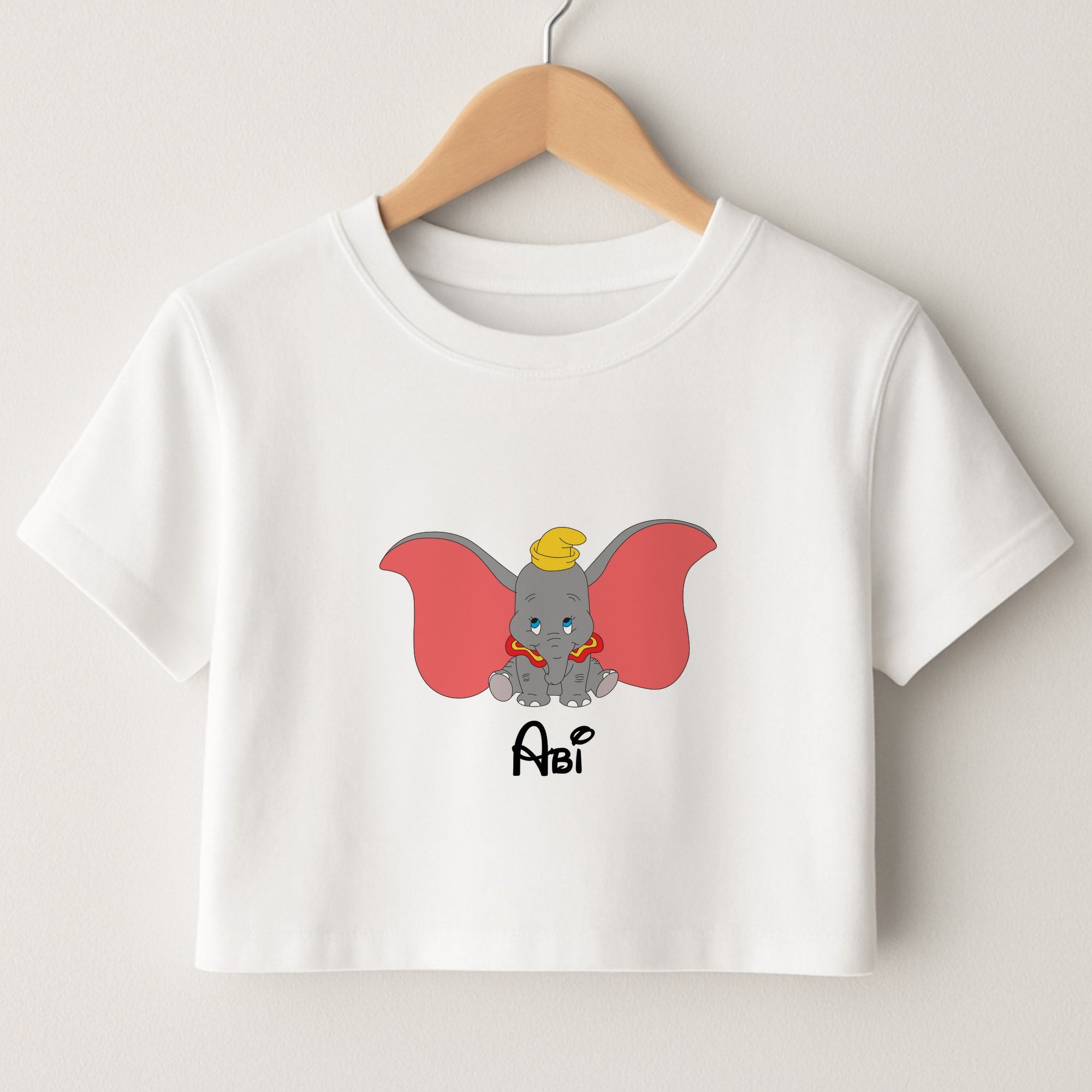 Dumbo - Personalised Fairytale Crop Top