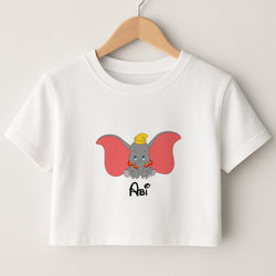 Dumbo - Personalised Fairytale Crop Top
