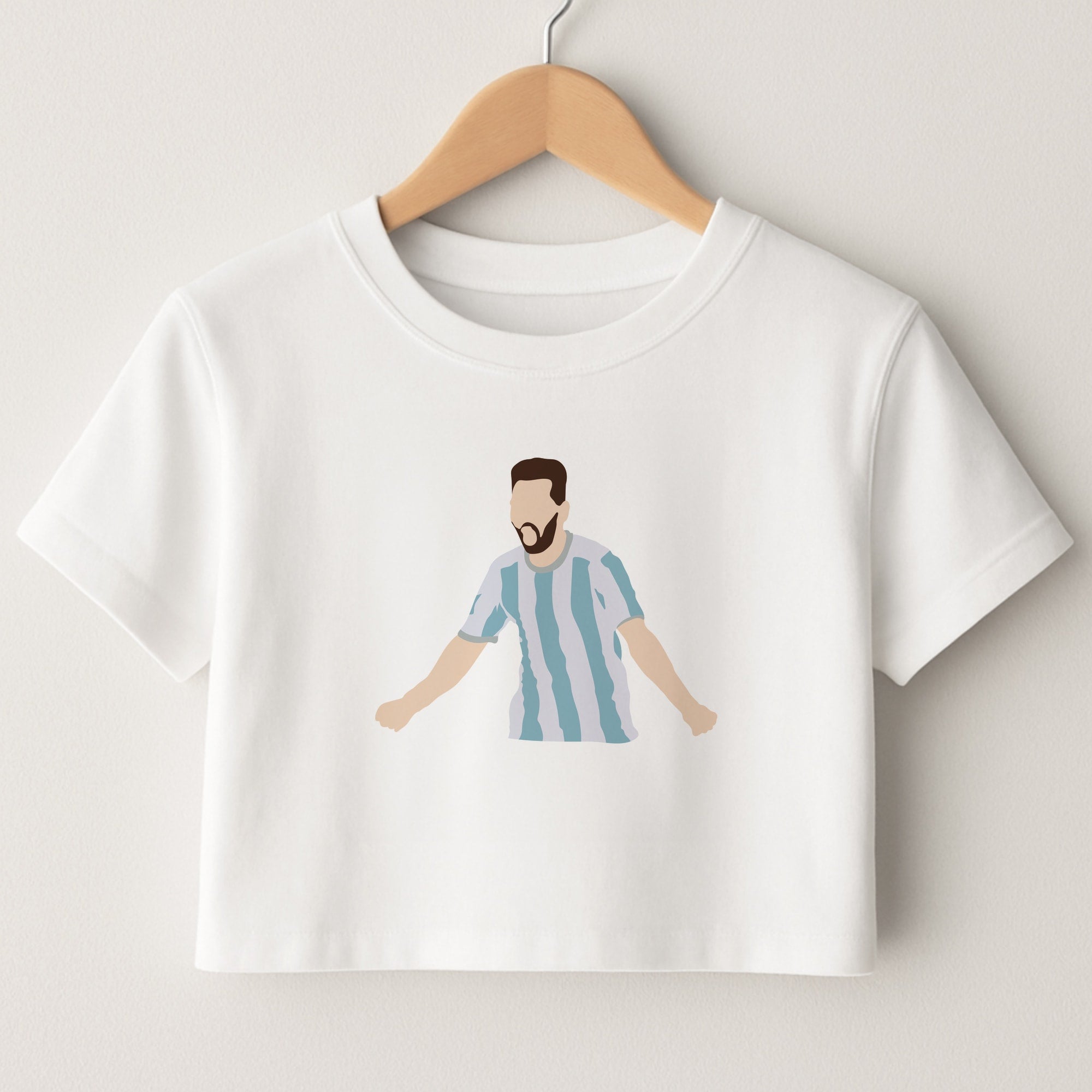 Lionel Messi Crop Top