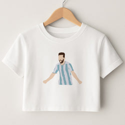 Lionel Messi Crop Top