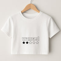 Wanted - Video Game Crop Top