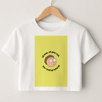 Oh man, oh geez Rick - RAM Crop Top