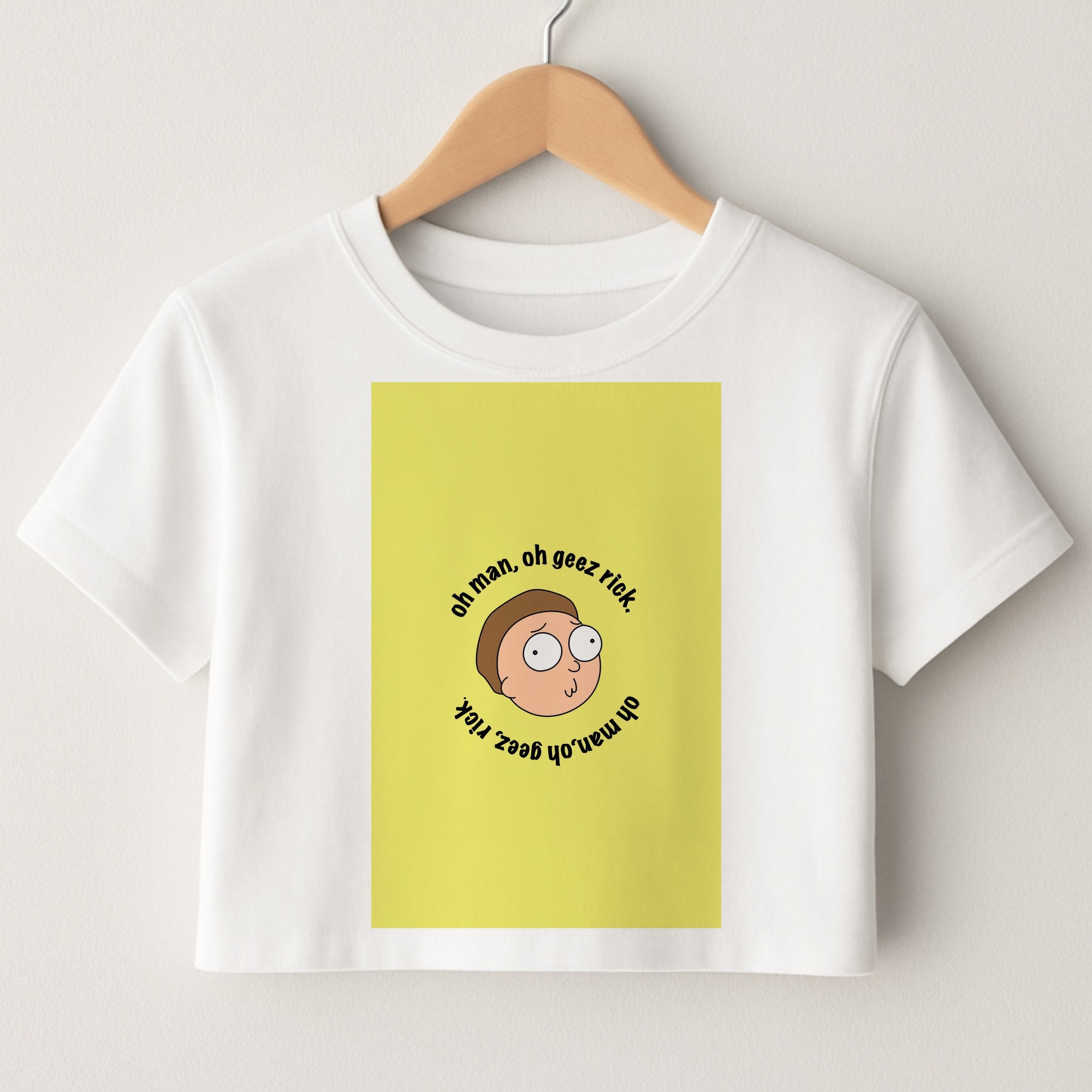 Oh man, oh geez Rick - RAM Crop Top