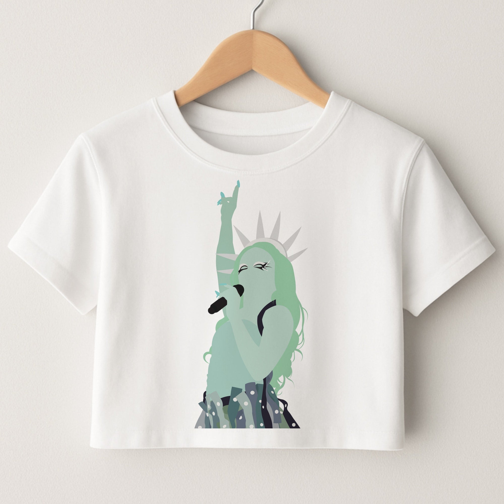 I'd Have To Stop The World Crop Top