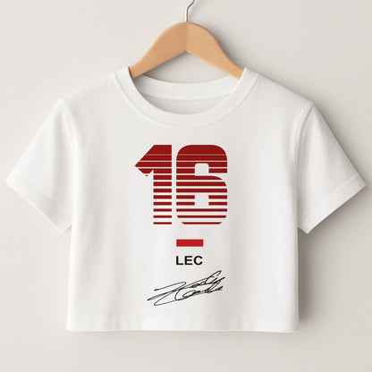 Leclerc - F1 Crop Top