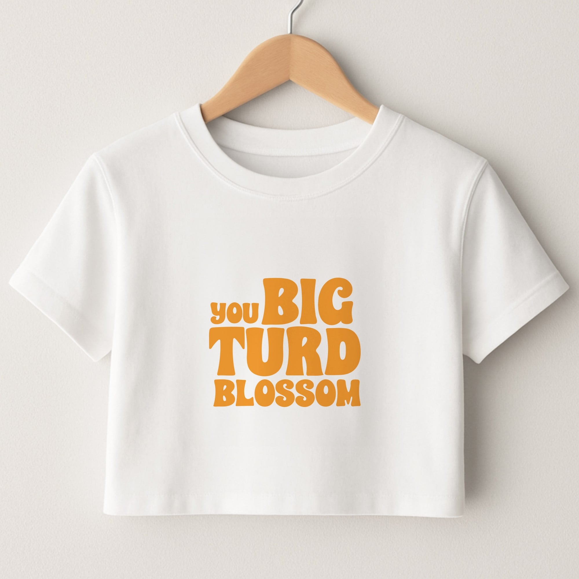 You Big Turd Blossom - GOTG Crop Top