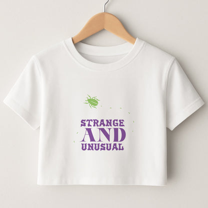 Strange And Unusual Crop Top