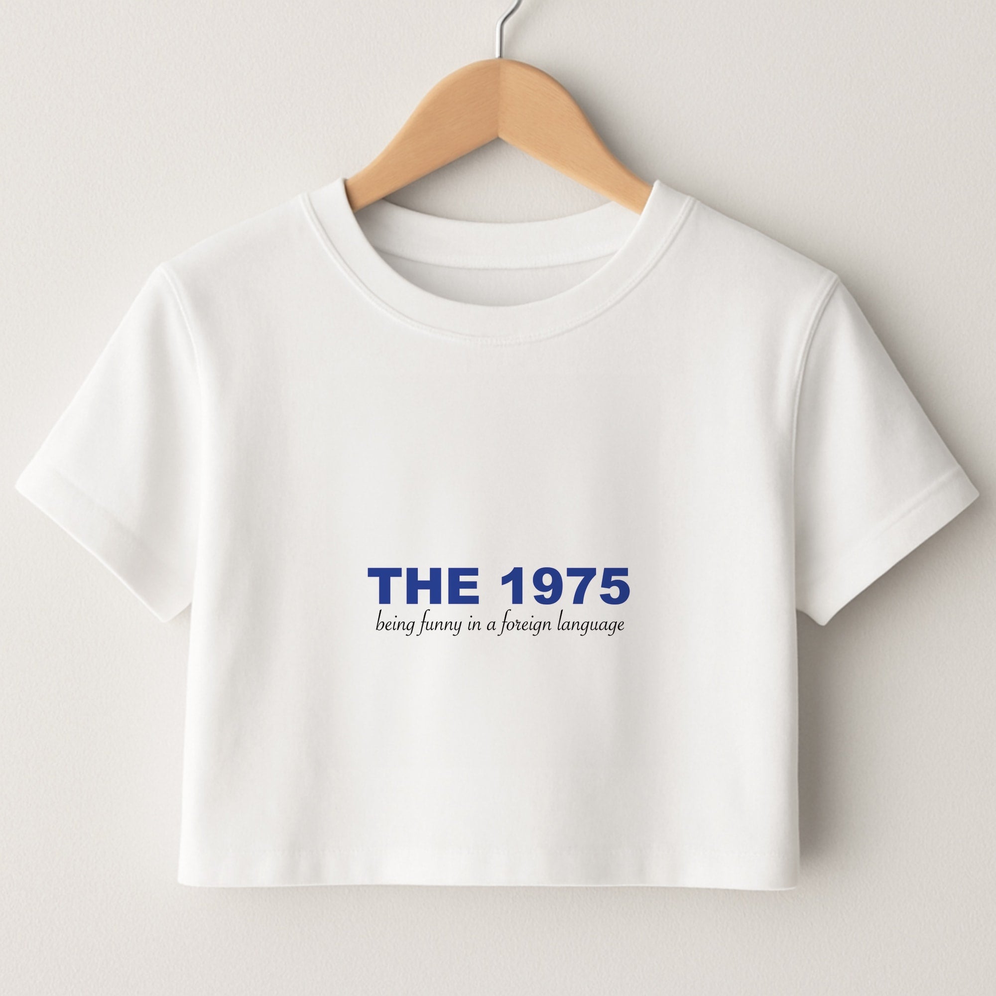 Being Funny - The 1975 Crop Top