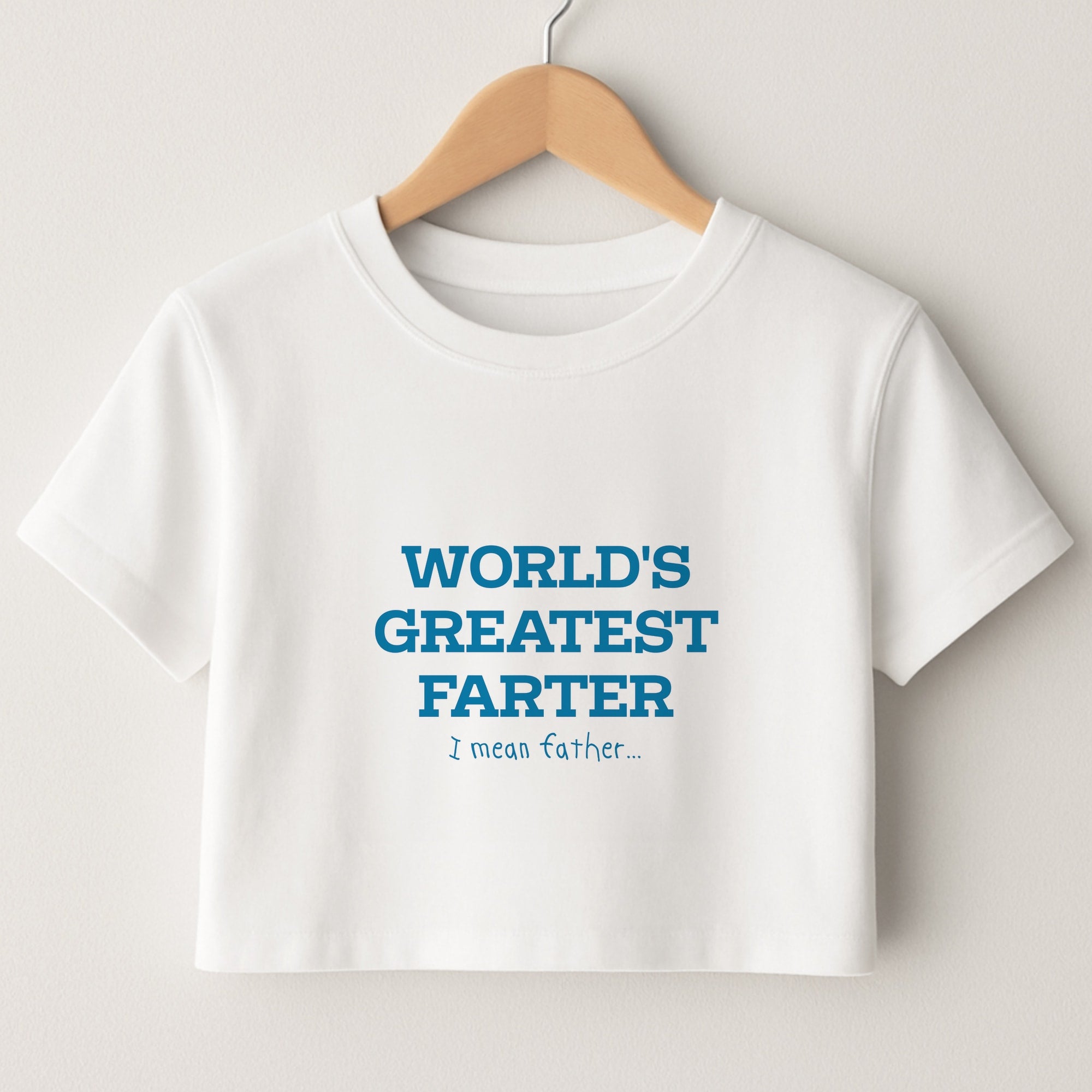 World's Greatest Farter  Crop Top