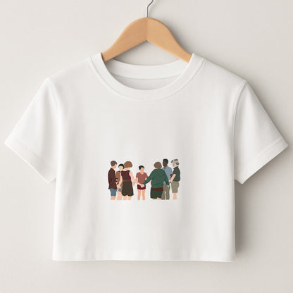 Group - Clown Crop Top
