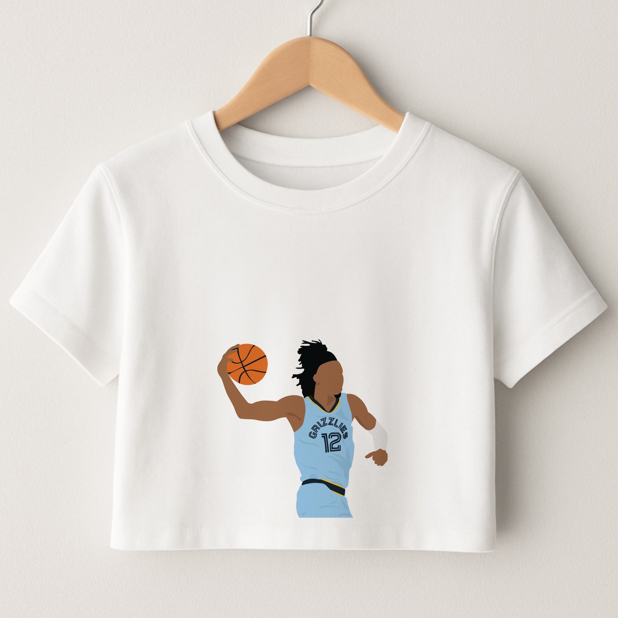 Morant - Basketball Crop Top