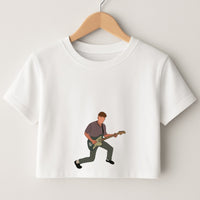 Faceless Fender Crop Top