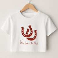 Yee-Haw Baby  Crop Top