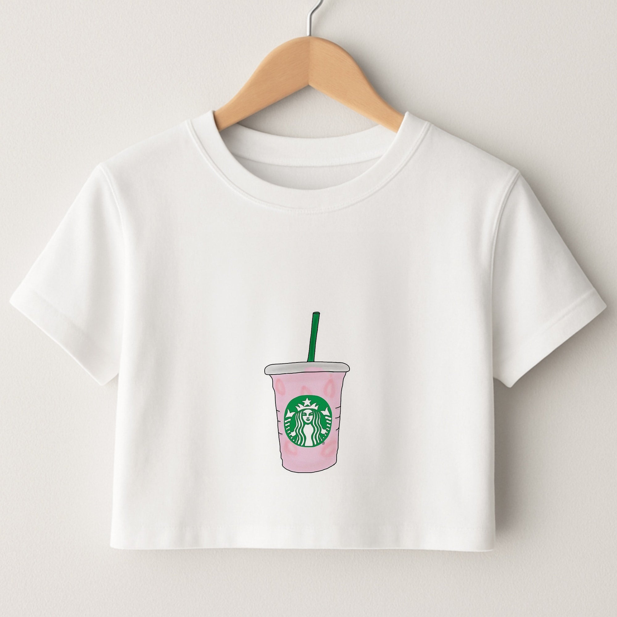 Coffee Pinkity Drinkity - James Charles Crop Top
