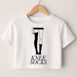 Knee Socks Crop Top