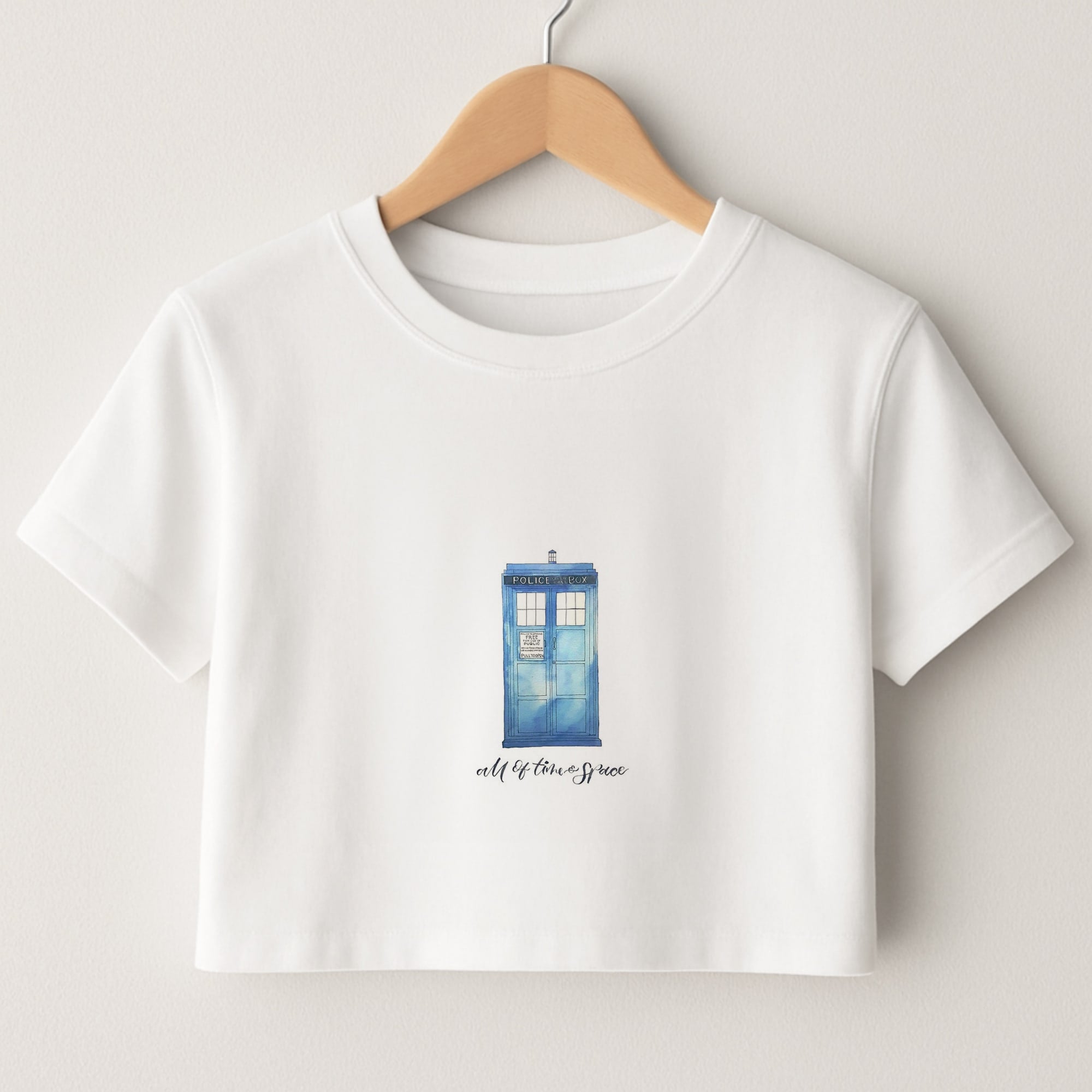 All of Time and Space Crop Top