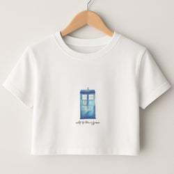 All of Time and Space Crop Top