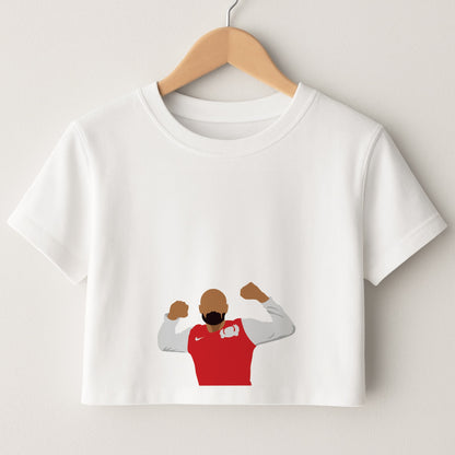 Henry - Football Crop Top
