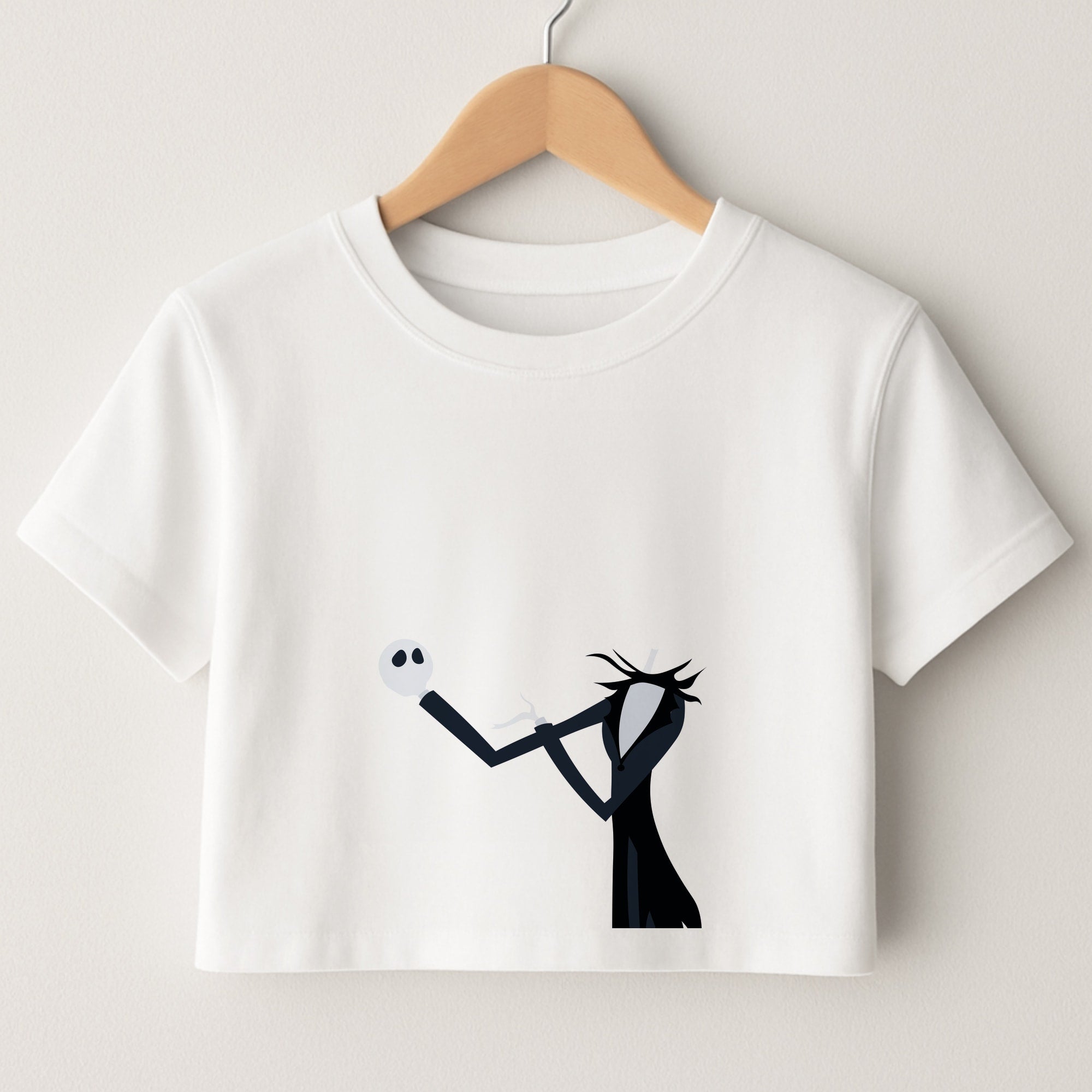 Headless Jack Skellington - TNBC Crop Top