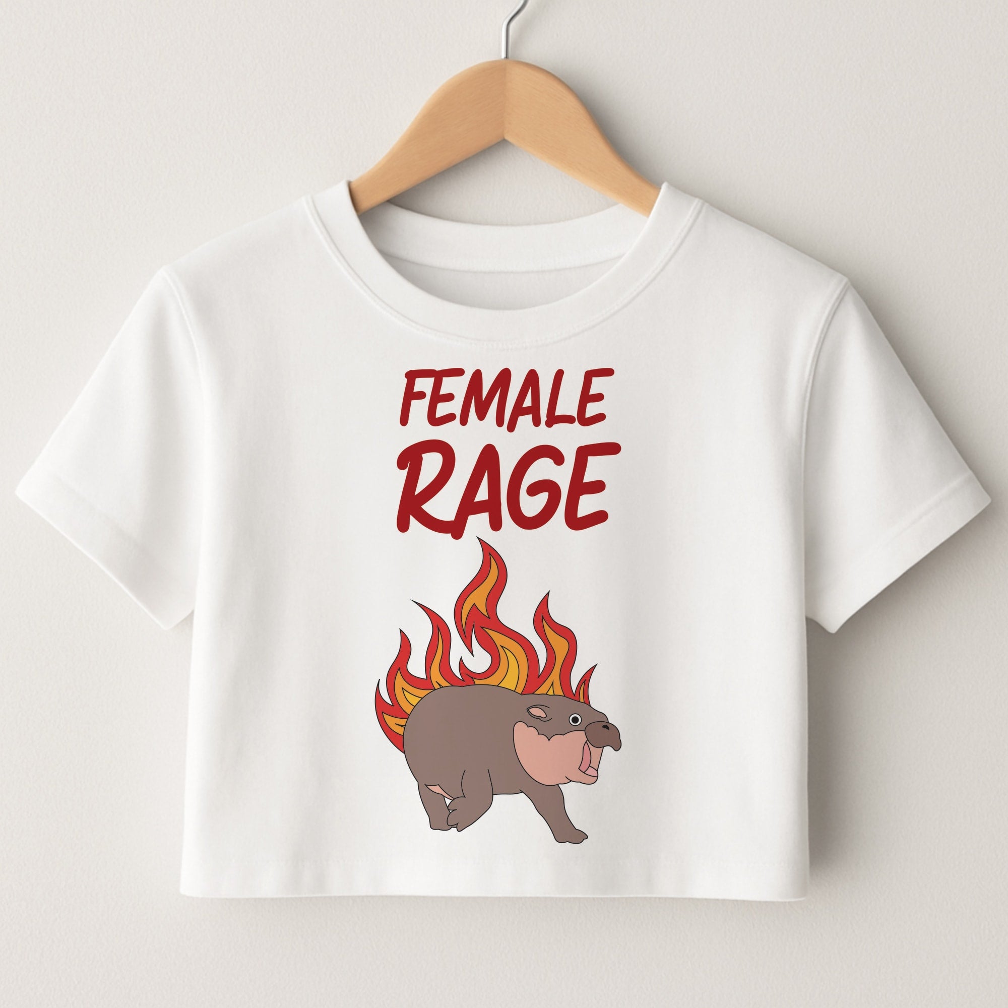 Female Rage Crop Top