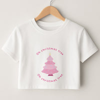 Oh Christmas Tree - Christmas Songs Crop Top