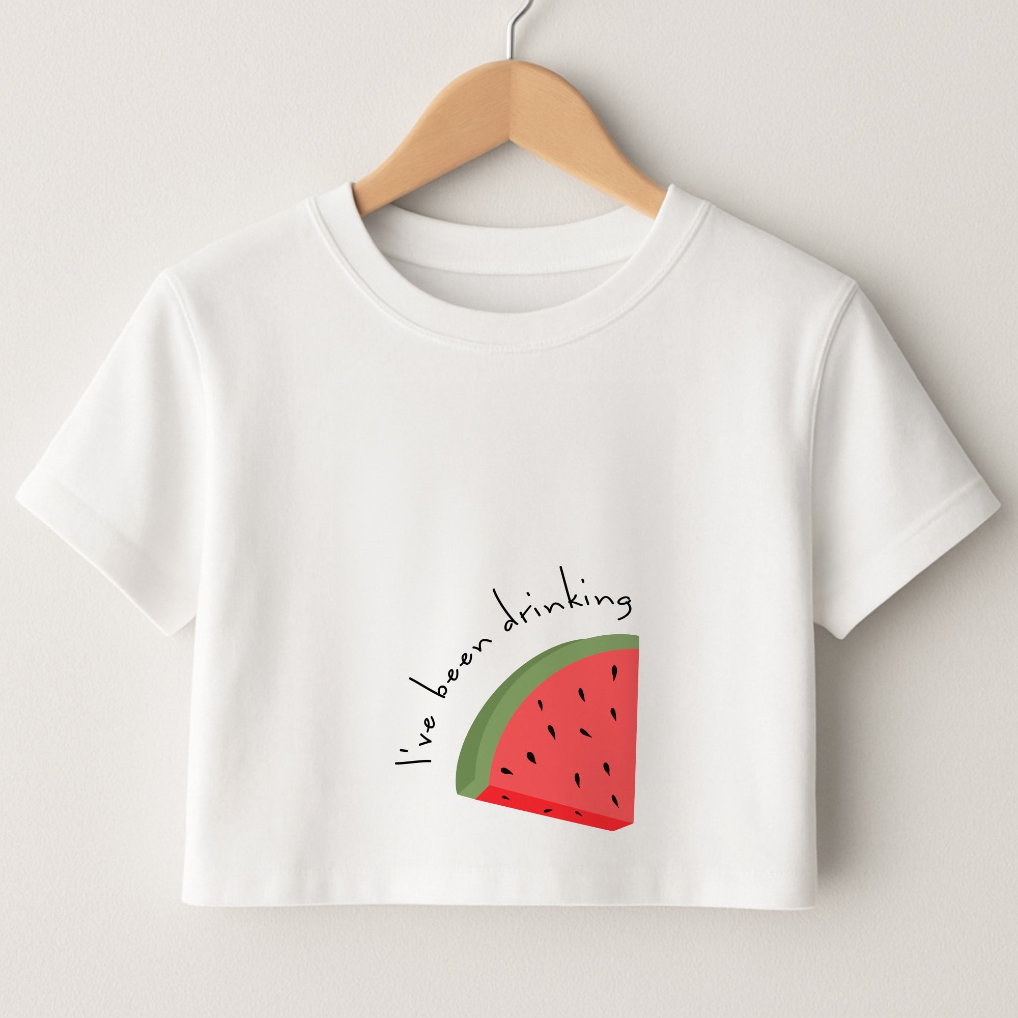 I've Been Drinkin Watermelon - Queen B Crop Top
