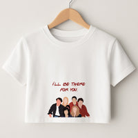 I'll Be There For You Cast Crop Top
