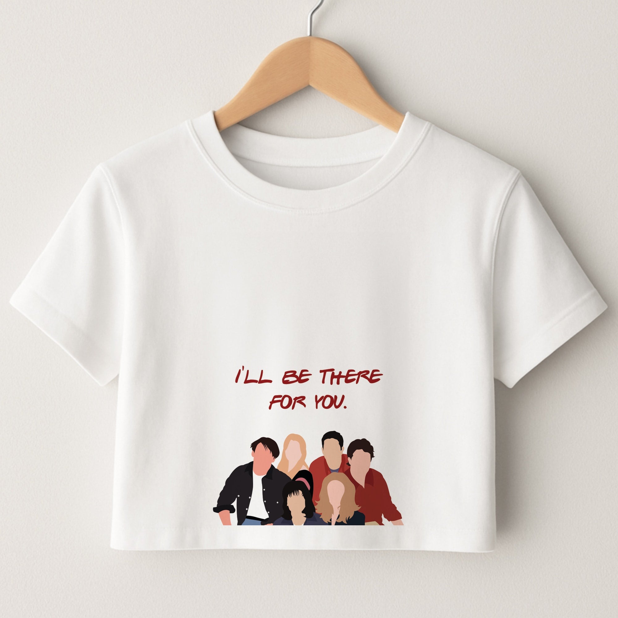 I'll Be There For You Cast Crop Top