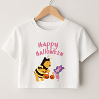 Winnie Halloween Crop Top