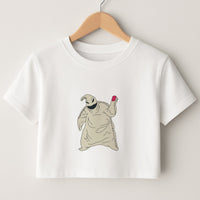 Oogie Boogie Green - TNBC Crop Top