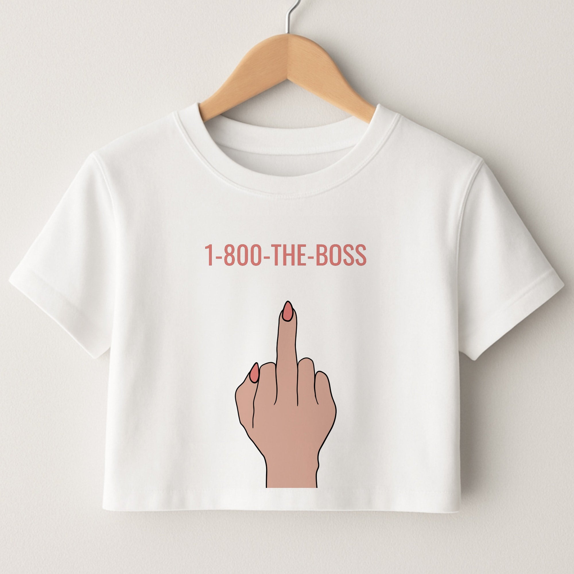 1-800 The Boss Crop Top