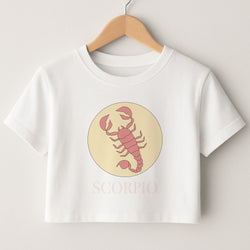 Scorpio - Tarot Cards Crop Top