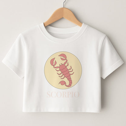Scorpio - Tarot Cards Crop Top