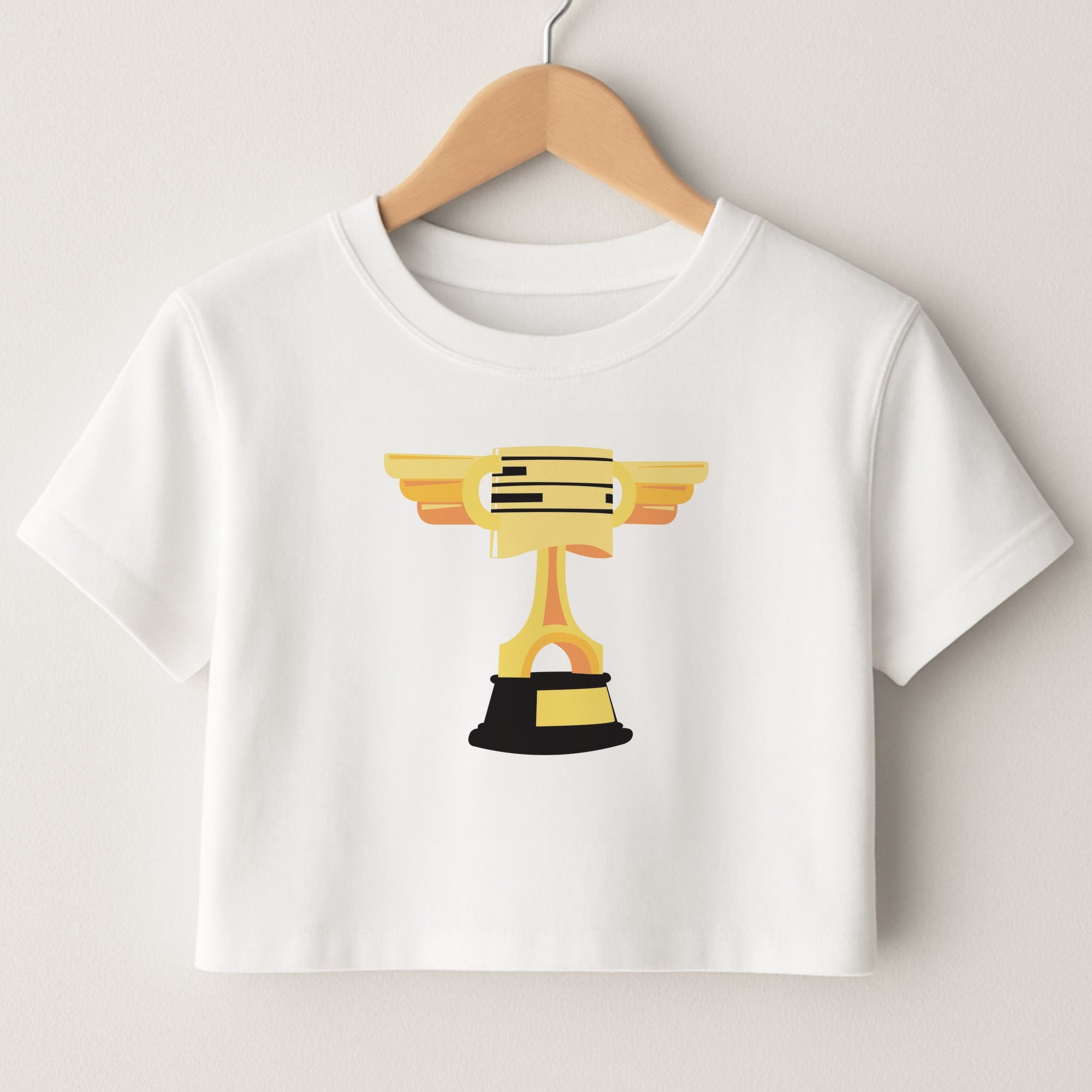 Trophy - Cars Crop Top