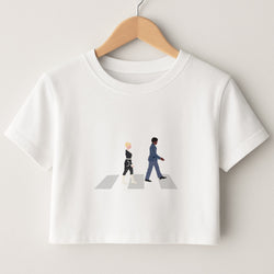 Music Walk - Doctor Who Crop Top