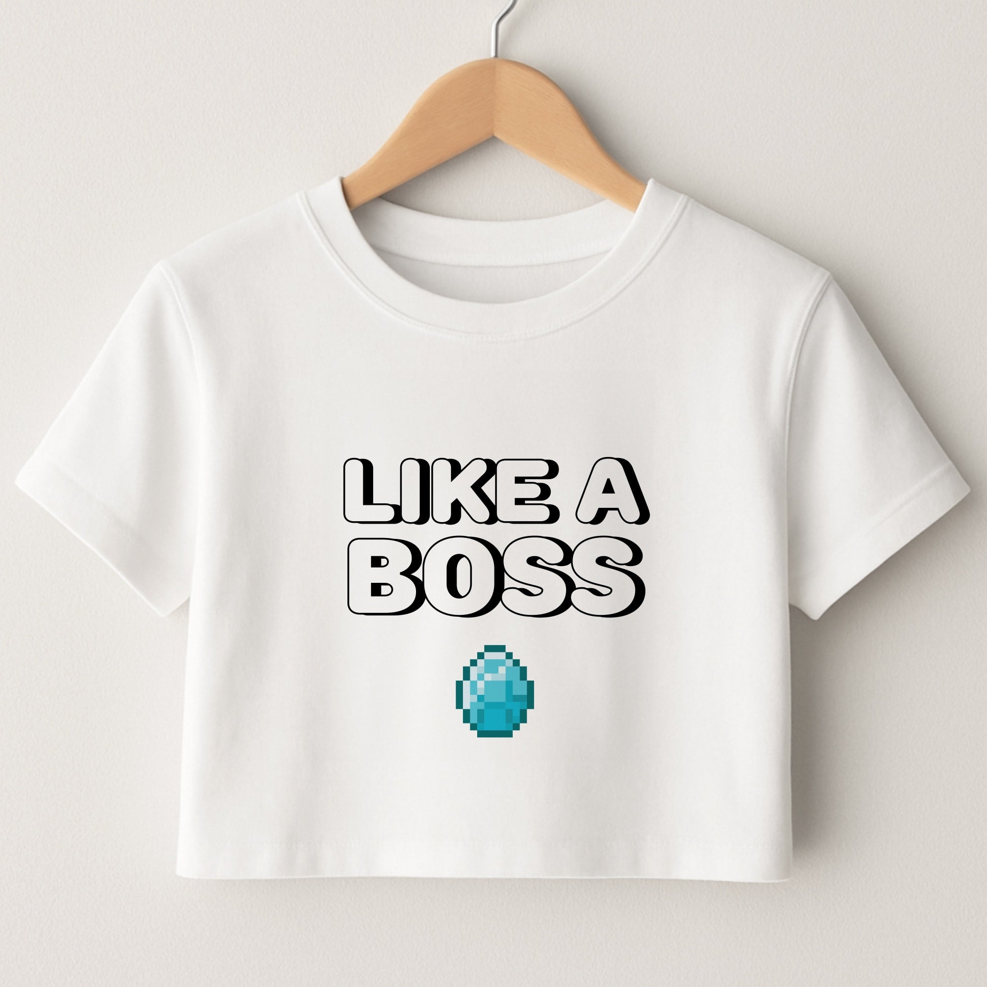Like A Boss Crop Top