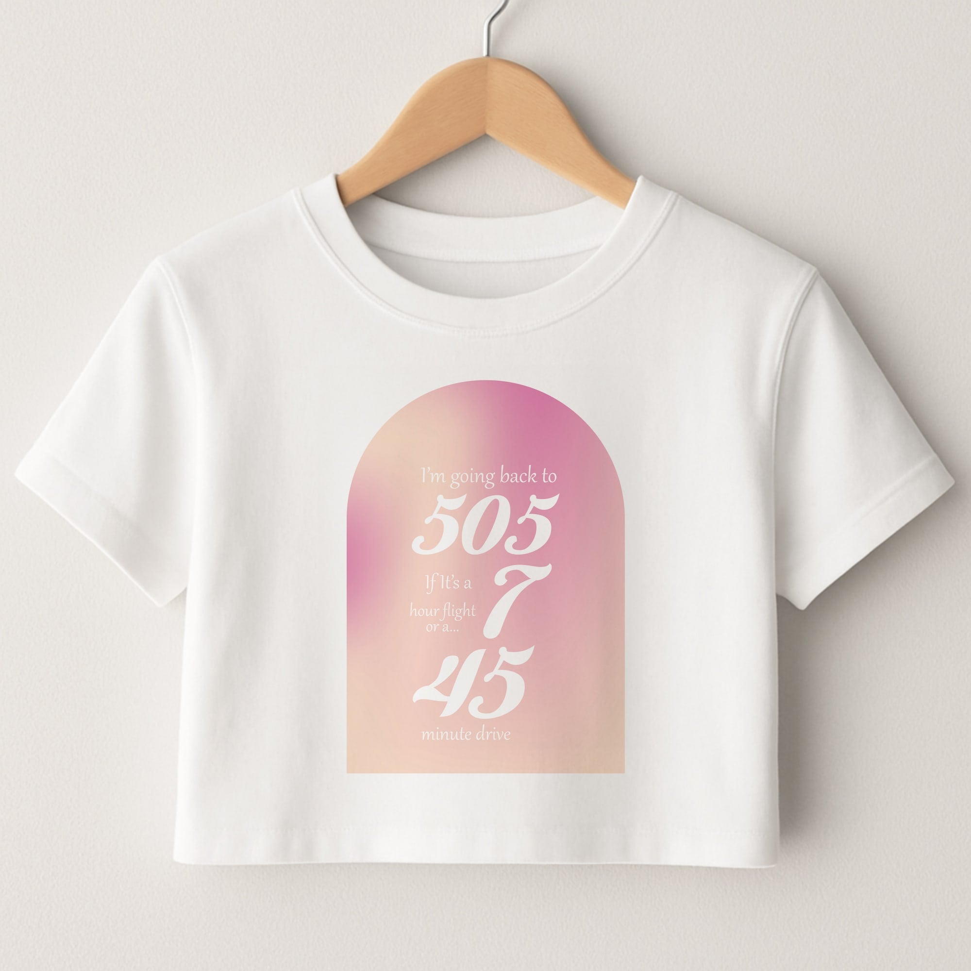 I'm Going Back To 505 - Arctic Monkeys Crop Top