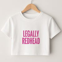 Legally Redhead Crop Top