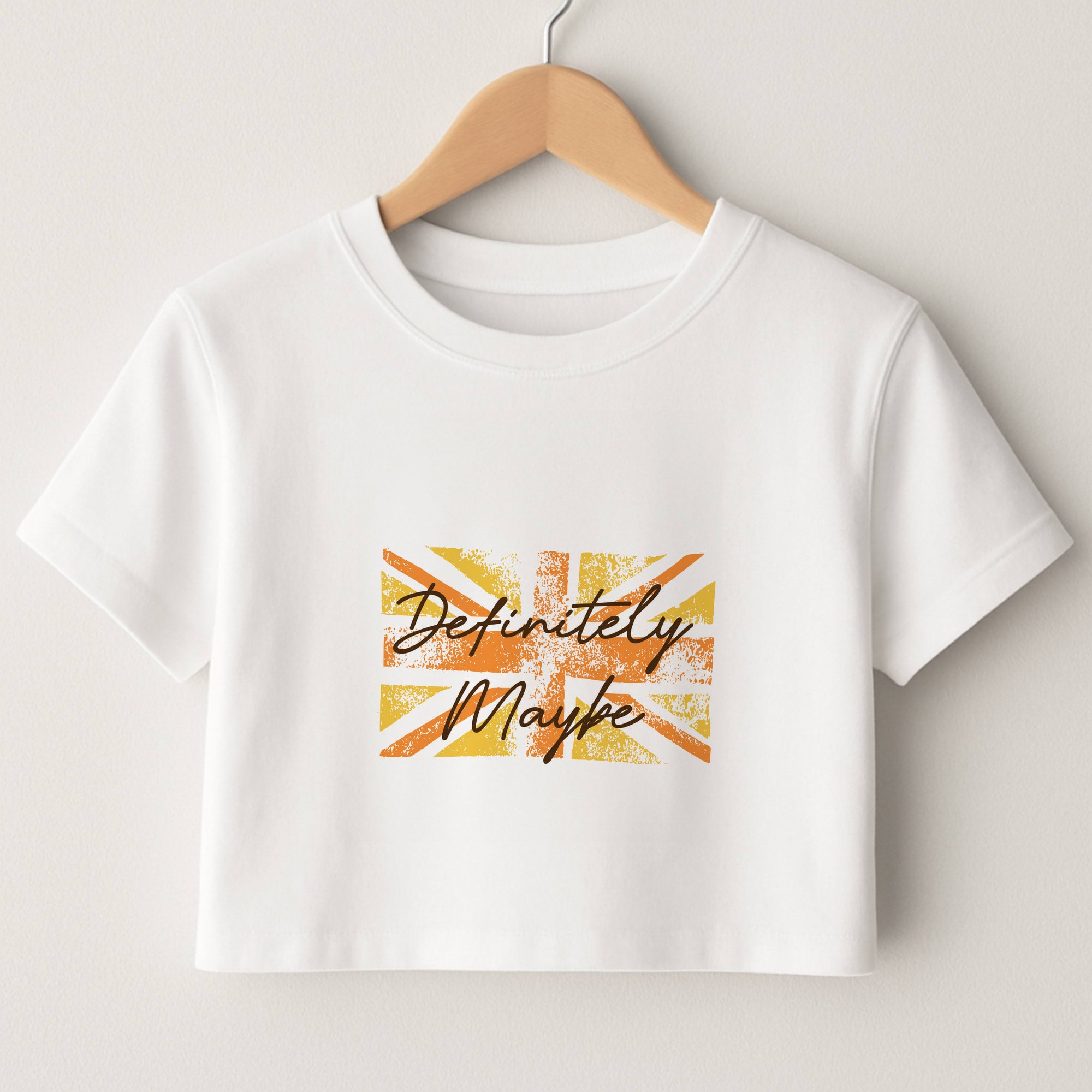 Definitely Maybe Crop Top