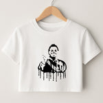 Black & White - Myers Crop Top