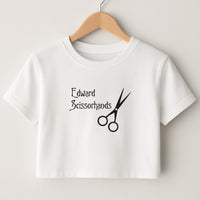 Name - Scissorhands Crop Top