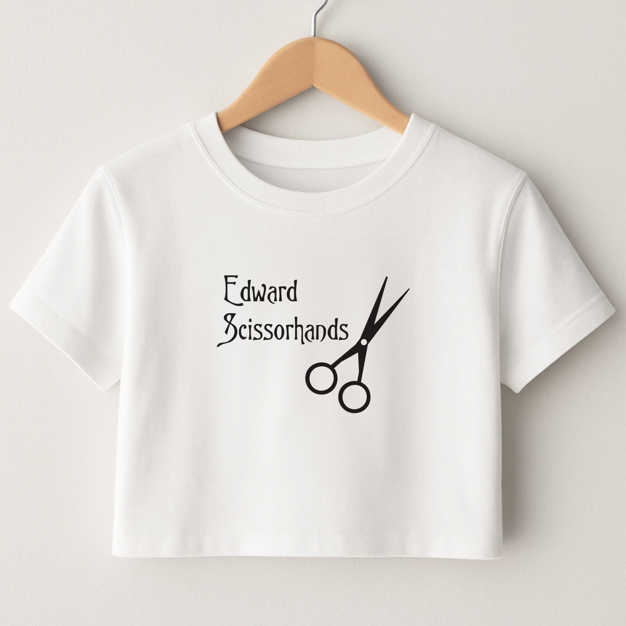 Name - Scissorhands Crop Top